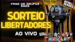 Sorteio Libertadores 2023  Fase de Grupos [upl. by Attennaj]