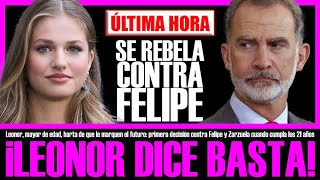 LEONOR DICE BASTA SE REBELA CONTRA FELIPE Y ANUNCIA QUE EN 2026 CAMBIARÁ TODO [upl. by Olly]