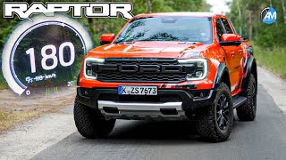 2023 Ford Ranger RAPTOR V6 BiTurbo  0188 kmh acceleration🏁  by Automann in 4K [upl. by Ambrogino]