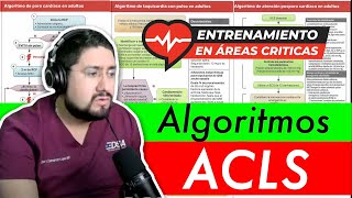 Taller Random de Algoritmos del ACLS  Tips para aprobar By DrZamarron [upl. by Rhianon]