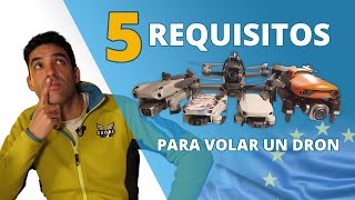 REQUISITOS NECESARIOS PARA PILOTAR UN DRON 2022 [upl. by Pardew]