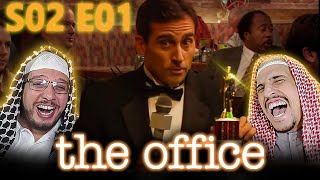 the office season 2 episode 1 The Dundies  Arab Muslim Brothers Reaction [upl. by Blessington]