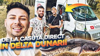 DE LA CASUTA DIRECT IN DELTA DUNĂRII LA PESCUIT [upl. by Ravo515]