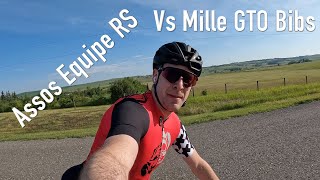 Assos Equipe RS vs Mille GTO Bibs SWorks Vlog [upl. by Gronseth]