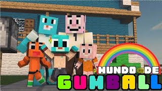 Como Ir Para O Incrível Mundo De Gumball No CraftsmanMastercraftMinecraft [upl. by Leizar]