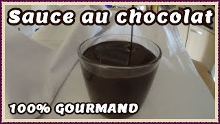 Recette sauce au chocolat crêpes et gâteaux [upl. by Notrem163]