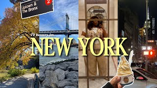 72 hours in NYC vlog 🗽🍎 [upl. by Eidassac]