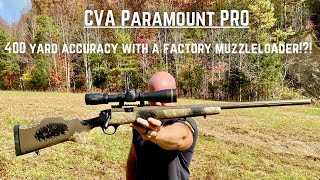 Group Test and 400 Yard Field Review Can the CVA Paramount Pro perform at 400 yards [upl. by Aryc]