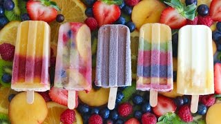 Homemade Popsicles 5 Different Frozen Summer Treats  Gemmas Bigger Bolder Baking Ep 74 [upl. by Ikaz]