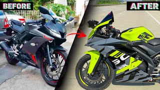 R15 V3 Modified  Modification cost  Akshay Gayakwad [upl. by Akinom]