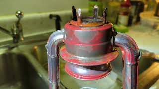 vintage Dietz Comet lantern restoration part 2 [upl. by Sobel802]