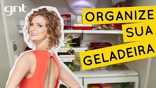 Aprenda a organizar a geladeira  Dica de Organização  Micaela Góes [upl. by Kleper]