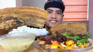 LECHON KAWALI PORK BELLY  Pork Liempo Recipe  Mangga Mukbang  Filipino Food  Mukbang Philippines [upl. by Demy]