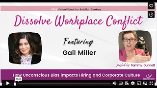 How Unconscious Bias Impacts Hiring and Corporate Culture with Gail Miller [upl. by Ajax]