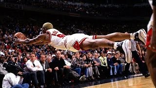 Dennis Rodman Top 10 Career Plays [upl. by Devlin124]