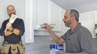 DIY How to Paint Your Kitchen Cabinets A to Z [upl. by Delphina]