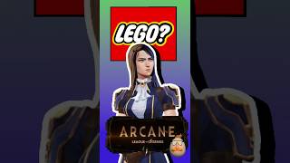 ARCANES Caitlyn as a LEGO FIGURE shorts arcane lego [upl. by Quennie]