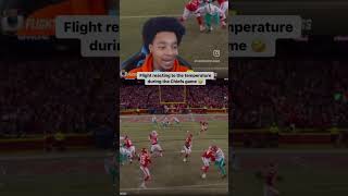 Weather Man Flight flightreacts snowgames nfl [upl. by Inoy]