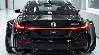 2025 Honda Civic Revealed  A New Era of Fuel Efficiency Reaching 49 MPG [upl. by Wolf]