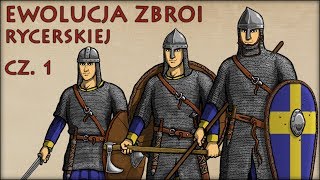 Ewolucja Zbroi Rycerskiej cz1 Lata 9001175  Historia Na Szybko [upl. by Cirone]