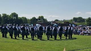 Inveraray amp District Pipe Band Drumming Champions  UK Pipe Band Championdhips 2024 Bangor [upl. by Erlewine]