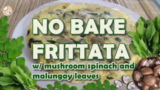 NO BAKE FRITTATA  HOW TO COOK FRITTATA WITHOUT OVEN  QUICK AND EASY HEALTHY FRITTATA [upl. by Einwat]