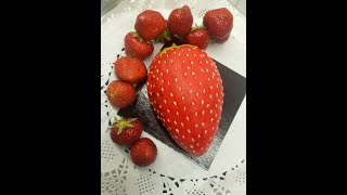 Strawberry cake 🍓 Fraise [upl. by Doomham]