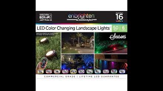 Enbrighten LED Color Changing Landscape Light Unboxing Review [upl. by Valorie645]