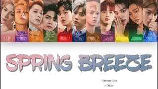 1 시간  1 HOUR LOOP Wanna One 워너원  봄바람 Spring Breeze’  Color Coded Lyrics [upl. by Anahs]