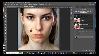 Graphic Design  Skin retouching [upl. by Harv]