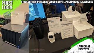 Synology New Personal Cloud NAS and Surveillance Products Launched At CES 2024 [upl. by Bucky64]