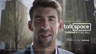 Talkspace x Michael Phelps Swim Win Gold Repeat [upl. by Asilrahc605]