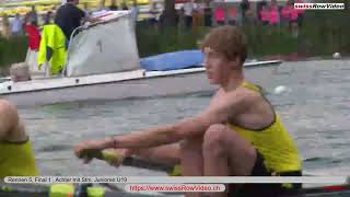 149 8JM Rotsee Luzern 28 Juni 2024 Achter mit Stm Junioren U19 Rennen 5 Final 1 [upl. by Gallard653]