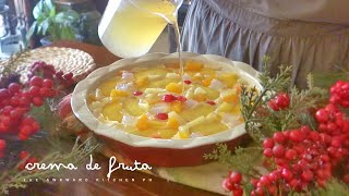 ✨NO BAKE✨ CREMA DE FRUTA  Easy To Make Crema de Fruta Recipe for Noche Buena 🎄 Filipino Dessert [upl. by Aldercy]