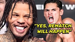 Gervonta Davis CONFIRMS Ryan Garcia REMATCH HAPPENING on ONE CONDITION [upl. by Ramses400]