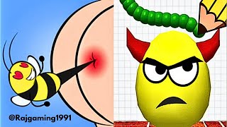 Draw T Smash vs Help Me Tricky Story  ASMR Satisfying Gameplay 2024 drawtosmash helptrick viral [upl. by Brandes607]