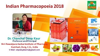 Indian Pharmacopoeia 2018 [upl. by Aicittel]