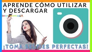 Cómo usar Cymera – Camara selfie editor de fotos y collages 📷✏️ [upl. by Aniraz]