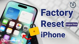 iPhone Factory Reset Made EASY in 2024  Unlock amp Reset in Minutes [upl. by Cirdahc]