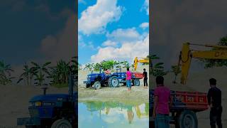 Eicher Full Load Trac Stunt Video tractor tractorvideo shortvideo [upl. by Konikow897]