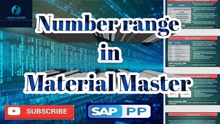 Number range in material master [upl. by Inman]