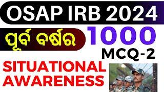 OSAP IRB Previous Year Situational Awareness 2  OSAP IRB Questions  IRB Questions [upl. by Retep]