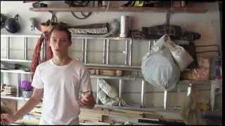 How to Fix Broken Fishing Pole with fiberglass rod or coat hanger [upl. by Bodkin]