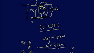 AIC Lecture 11b Intuitive analysis of input impedance of Emitter follower [upl. by Nalra668]