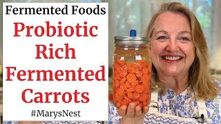 How to Make Fermented Carrots  A Probiotic Rich Food for Gut Health [upl. by Mcgrody326]