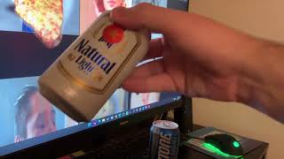 Beer Review 161  Natural Light VS Keystone Light [upl. by Jarin]