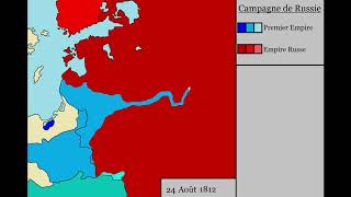 Campagne de Russie 1812 [upl. by Etakyram]