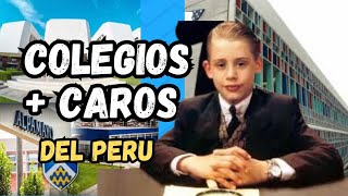 LOS COLEGIOS MAS CAROS DEL PERÚ 2024 MONOTUBER [upl. by Ayortal]