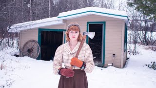 Living Alone in a Cabin in The Winter Woods [upl. by Hecker810]