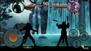 Shadow Vs Nzambi and the twinsShadow Fight 2 gameplay [upl. by Ylram677]